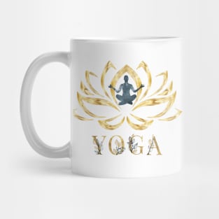 Lotus Yoga Mug